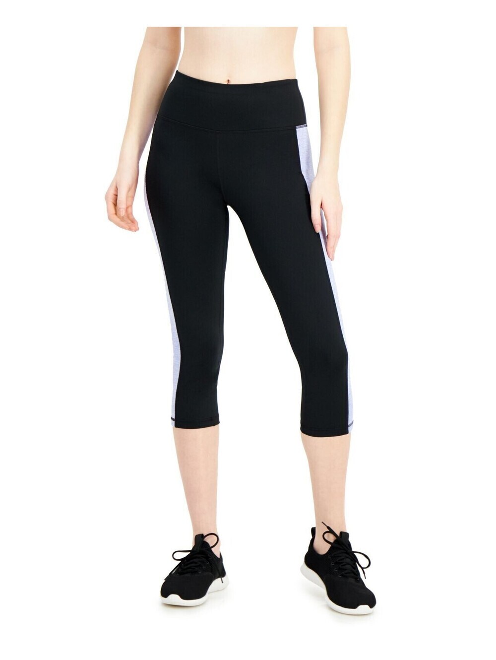 Ideology Womens Activewear Colorblocked Cropped Leggings Size XXL